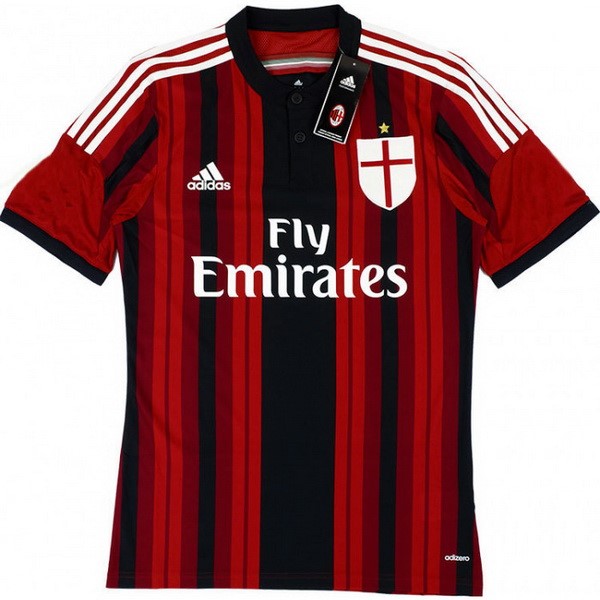 Camisetas AC Milan Primera equipo Retro 2014 2015 Rojo